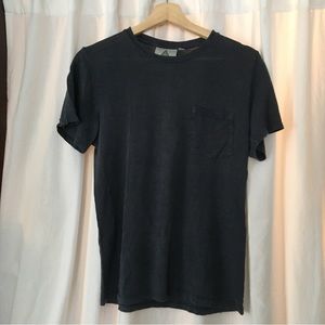 Navy blue Jungmaven pocket t-shirt